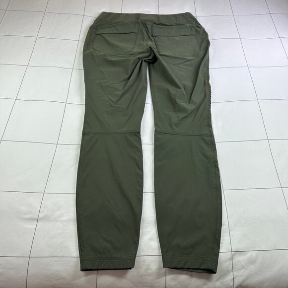 Duluth Trading Co Pants Womens 8 Green Flexpedition Skinny Nylon Hiking Pull On - Picture 3 of 11